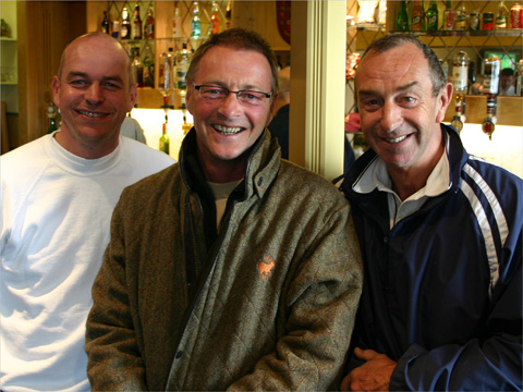 Graham Lloyd, Graeme Fowler and David Lloyd