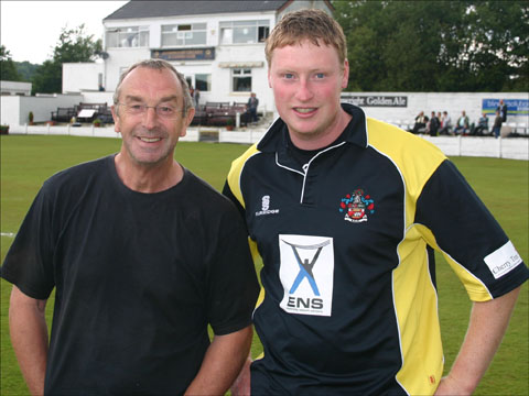 President David and skipper Jim