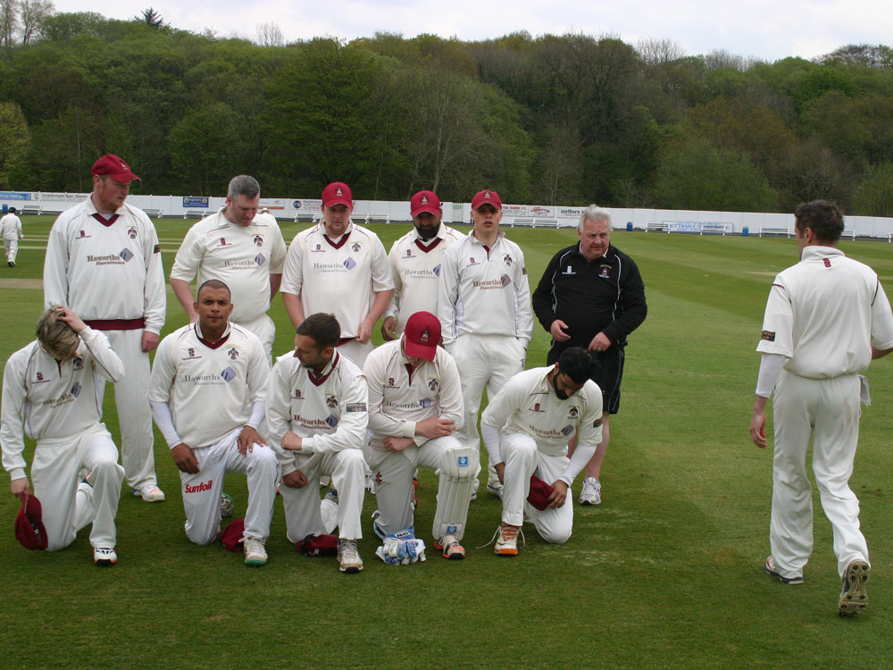 The annual team pic at Ramsbottom