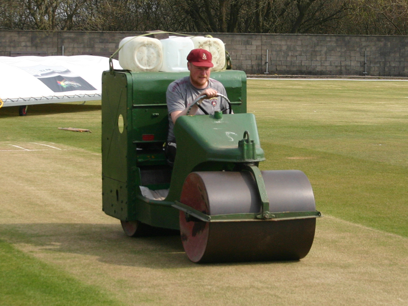 Jim on the roller