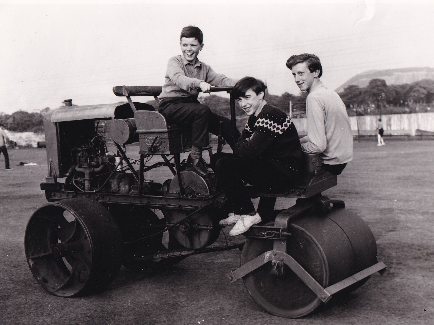 Peter on the roller